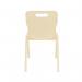 Titan One Piece Retold Chair Size 6 470x530x805mm Sand KF70508 KF70508