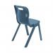 Titan One Piece Retold Chair Size 6 470x530x805mm Steel Blue KF70509 KF70509