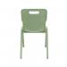 Titan One Piece Retold Chair Size 6 470x530x805mm Sage Green KF70510 KF70510
