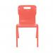 Titan One Piece Retold Chair Size 6 470x530x805mm Coral KF70511 KF70511