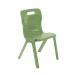 Titan One Piece Classroom Chair Size 5 470x500x770mm Forest KF70512 KF70512