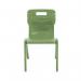 Titan One Piece Classroom Chair Size 5 470x500x770mm Forest KF70512 KF70512