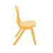 Titan One Piece Classroom Chair Size 5 470x500x770mm Marigold KF70513 KF70513