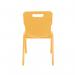 Titan One Piece Classroom Chair Size 5 470x500x770mm Marigold KF70513 KF70513