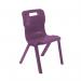 Titan One Piece Classroom Chair Size 5 470x500x770mm Grape KF70516 KF70516