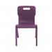Titan One Piece Classroom Chair Size 5 470x500x770mm Grape KF70516 KF70516