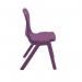 Titan One Piece Classroom Chair Size 5 470x500x770mm Grape KF70516 KF70516