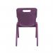 Titan One Piece Classroom Chair Size 5 470x500x770mm Grape KF70516 KF70516