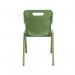 Titan One Piece Classroom Chair Size 6 470x530x805mm Forest KF70517 KF70517