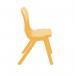 Titan One Piece Classroom Chair Size 6 470x530x805mm Marigold KF70518 KF70518