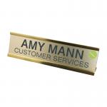 Q-Connect Voucher for Custom Door or Name Plate 250x50mm KF71442 KF71442