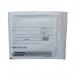 The image shows a pack of 100 white GoSecure padded envelopes with bubble lining. Each envelope is size 5, with internal dimensions of 205x245mm. The envelopes are perfect for mailing delicate or valuable items, providing secure and cushioned protection during transit.
