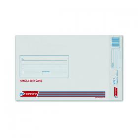 GoSecure Bubble Envelope Size 7 Internal Dimensions 240x320mm White (Pack of 50) KF71451 KF71451