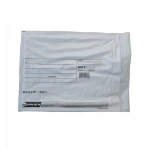 GoSecure Bubble Envelope Size 8 Internal Dimensions 260x345mm White