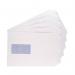 Q-Connect C5 Envelopes Window Pocket Self Seal 90gsm White (Pack of 500) 9000020 KF71463