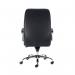 Jemini Ares High Back Executive Chair 690x690x1145-1200mm Leather Look Black KF71521 KF71521