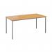 Jemini Rectangular Table 1600x800x730mm Beech KF71523 KF71523