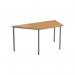 Jemini Trapezoidal Multipurpose Table 1600x800x730mm Nova Oak KF71526