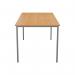 Jemini Rectangular Multipurpose Table 1800x800x730mm Beech KF71527 KF71527