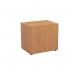 Jemini 2 Drawer Desk Side Filing Cabinet 800x600x730mm Beech KF71528 KF71528