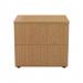Jemini 2 Drawer Desk Side Filing Cabinet 800x600x730mm Nova Oak KF71529 KF71529