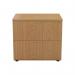 Jemini 2 Drawer Desk Side Filing Cabinet 800x600x730mm Nova Oak KF71529 KF71529