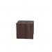 Jemini Reception Modular Straight Desk Unit 800x800x740mm Dark Walnut KF71534 KF71534