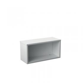 Jemini Reception Modular Straight Riser Unit 800x315x400mm White KF71551 KF71551