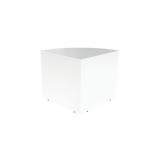 Jemini Reception Modular Corner Desk Unit 800x800x740mm White KF71552 KF71552