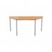 Jemini Semi Circular Multipurpose Table 1600x800x730mm Beech KF71589 KF71589