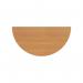Jemini Semi Circular Multipurpose Table 1600x800x730mm Beech KF71589 KF71589