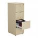 Jemini 4 Drawer Filing Cabinet 464x600x1365mm Maple KF71960 KF71960