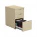 Jemini 3 Drawer Desk High Pedestal 404x600x730mm Maple KF72071 KF72071