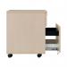 Jemini 2 Drawer Mobile Pedestal 404x500x595mm Maple KF72083 KF72083