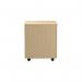 Jemini 3 Drawer Mobile Pedestal 400x500x595mm Maple KF72086 KF72086