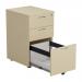 Jemini 3 Drawer Under Desk Pedestal 404x500x690mm Maple KF72089 KF72089