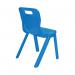 Titan One Piece Classroom Chair 363x343x563mm Blue KF72155 KF72155