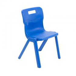 Cheap Stationery Supply of Titan One Piece Classroom Chair 432x408x690mm Blue KF72165 KF72165 Office Statationery