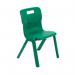 Titan One Piece Classroom Chair 432x407x690mm Green KF72166