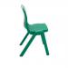 Titan One Piece Classroom Chair 432x408x690mm Green KF72166 KF72166