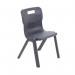Titan One Piece Classroom Chair 432x407x690mm Charcoal KF72167