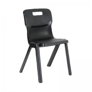 Photos - Chair TITAN One Piece Classroom  480x486x799mm Charcoal KF72172 KF72172 