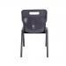 Titan One Piece Classroom Chair 480x486x799mm Charcoal KF72172 KF72172