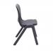 Titan One Piece Classroom Chair 482x510x829mm Charcoal KF72177 KF72177