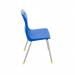 Titan 4 Leg Classroom Chair 438x398x670mm Blue KF72180 KF72180