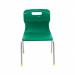 Titan 4 Leg Classroom Chair 438x398x670mm Green KF72181 KF72181