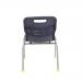 Titan 4 Leg Classroom Chair 438x398x670mm Charcoal KF72182 KF72182
