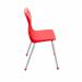 Titan 4 Leg Classroom Chair 438x416x700mm Red KF72184 KF72184