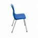 Titan 4 Leg Classroom Chair 438x416x700mm Blue KF72185 KF72185