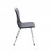 Titan 4 Leg Classroom Chair 497x477x790mm Charcoal KF72192 KF72192